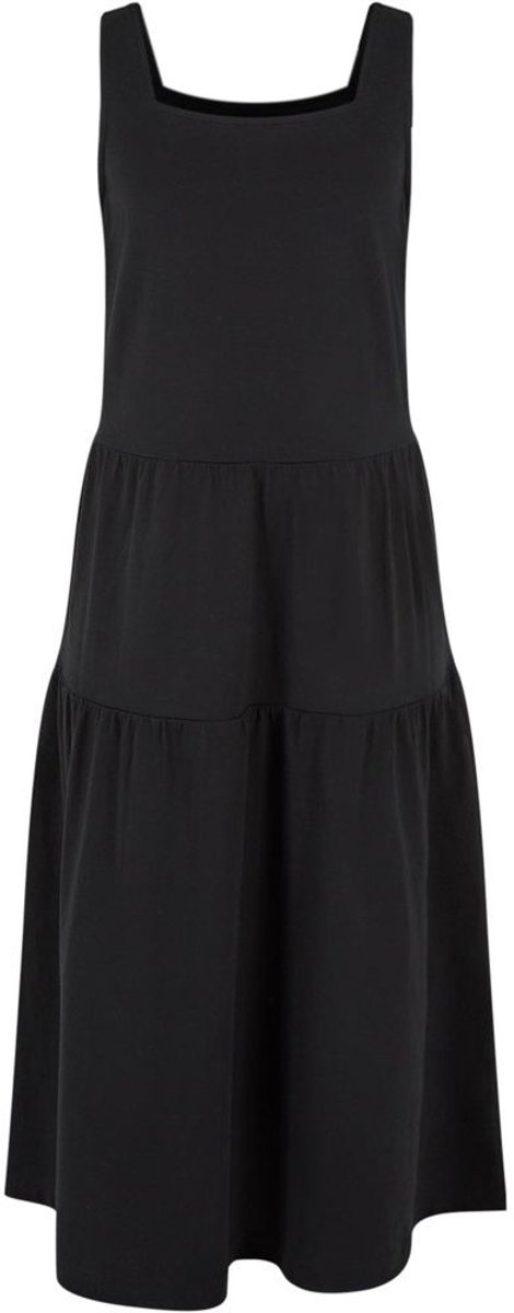 Urban Classics 7/8 Length Valance Summer Kinder Lange jurk Kids 110/116 Zwart