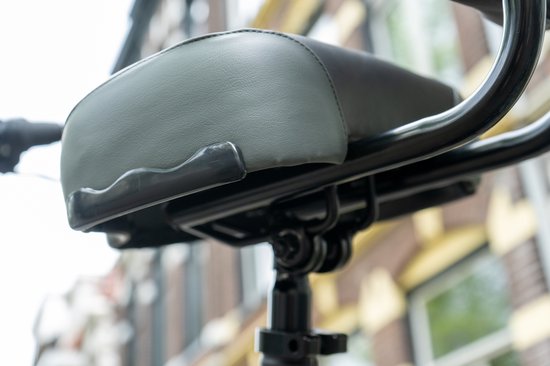 Selle - tige de selle,selle de vélo large avec feu arrière en éponge