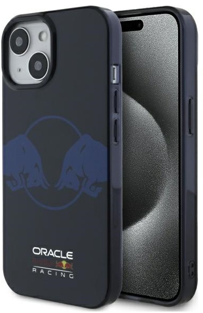 Red Bull Magnetische Hoes Voor Iphone 15 6.1 Hardcase Twee Stierfjes Voor Magsafe