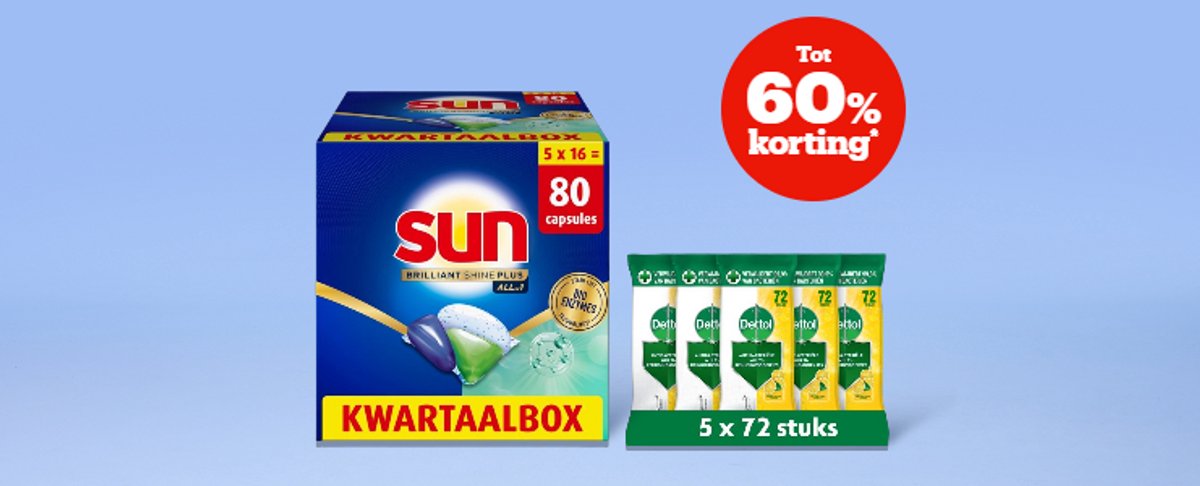 Tot 60% korting*