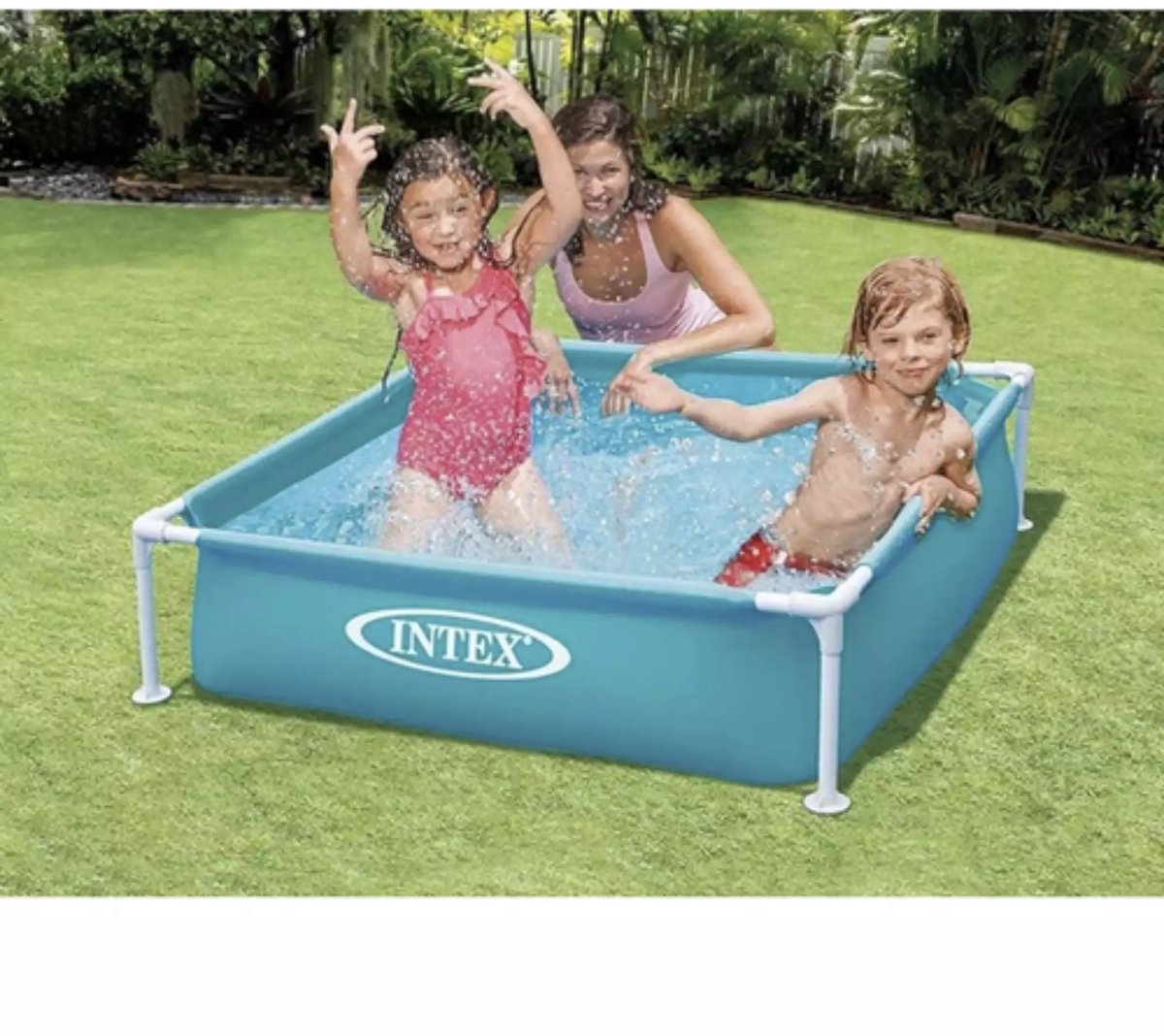 Intex Mini Frame Opzetzwembad - 122 x 122 x 30 cm — afbeelding 13