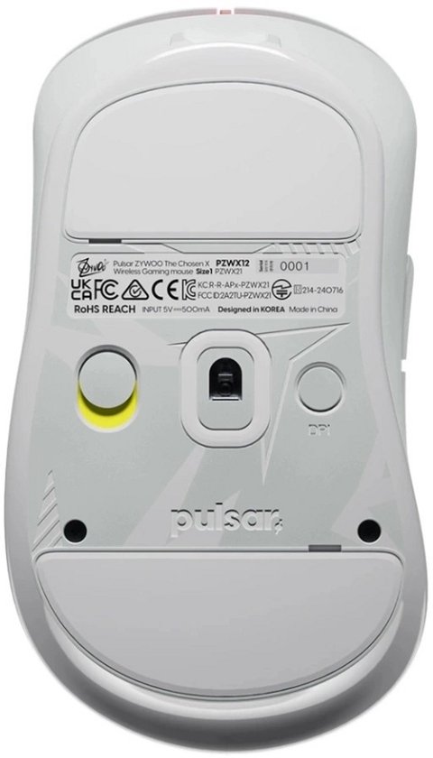Pulsar ZywOo The Chosen Mouse - Wit - Mini | bol