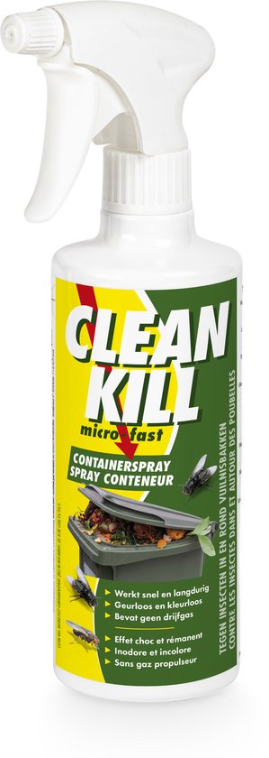 BSI - Bio Kill Micro-Fast Contrainer Spray - Breedwerkend Insecticide tegen...