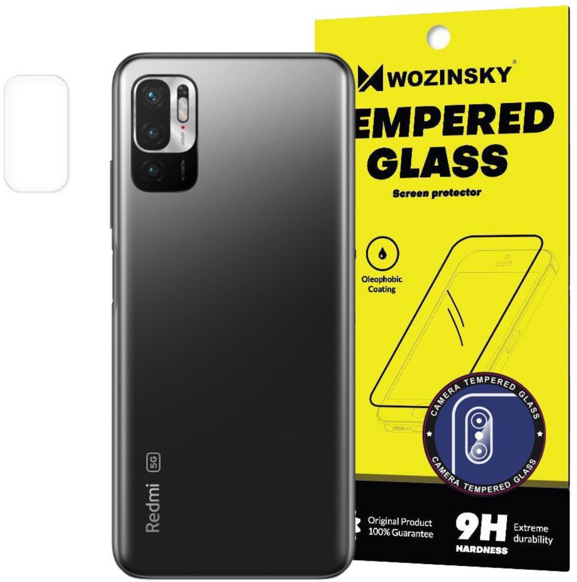 Wozinsky Gehard Glas 9H Voor Xiaomi Redmi Note 10 5G Voor Camerabescherming