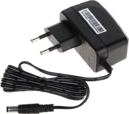 Foto: Zazitec 12v adapter compacte 12v voedingsadapter 1a plug in stroomadapter voor cctv camera s netwerk led 12v voeding lichtgewicht