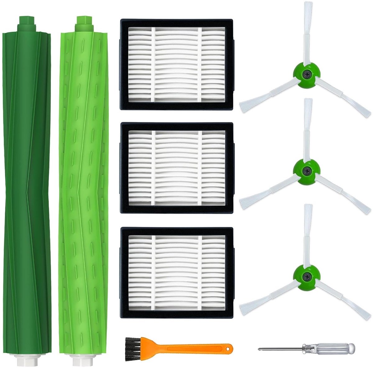 Accessoireset voor stofzuiger - hoogwaardige borstels en filters - set van 5