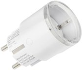 Shelly Plug S Gen3 - Slimme Stekker - Energiemeter - Matter, Wifi & Bluetooth - Appbediening & Tijdschema’s - Max. 2500 W - Wit