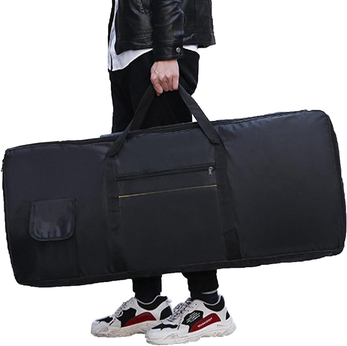 JGS Premium - Draagbare waterdichte pianokussen voor 88-toetsen elektrische piano - Schokbestendige opberghoes voor instrument piano