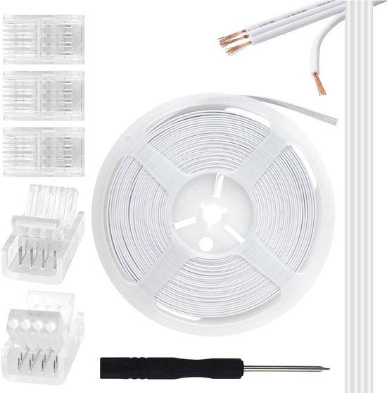 SeKi RGBW-verlengkabel (lintkabel) voor RGBW LED-strips SMD5050 van 5-50 meter (50 meter
