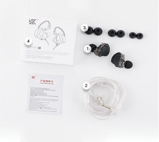 HIDIZS EP-3 In-Ear Monitors IEM with Microphone HIDIZS EP-3 In-Ear Monitors IEM with Microphone