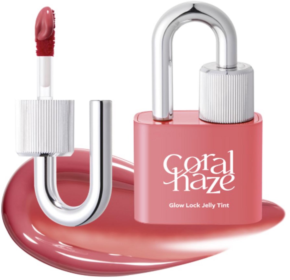 Coralhaze Glow Lock Jelly Tint - 103 Tarte - Lipgloss - Korean Cosmetics