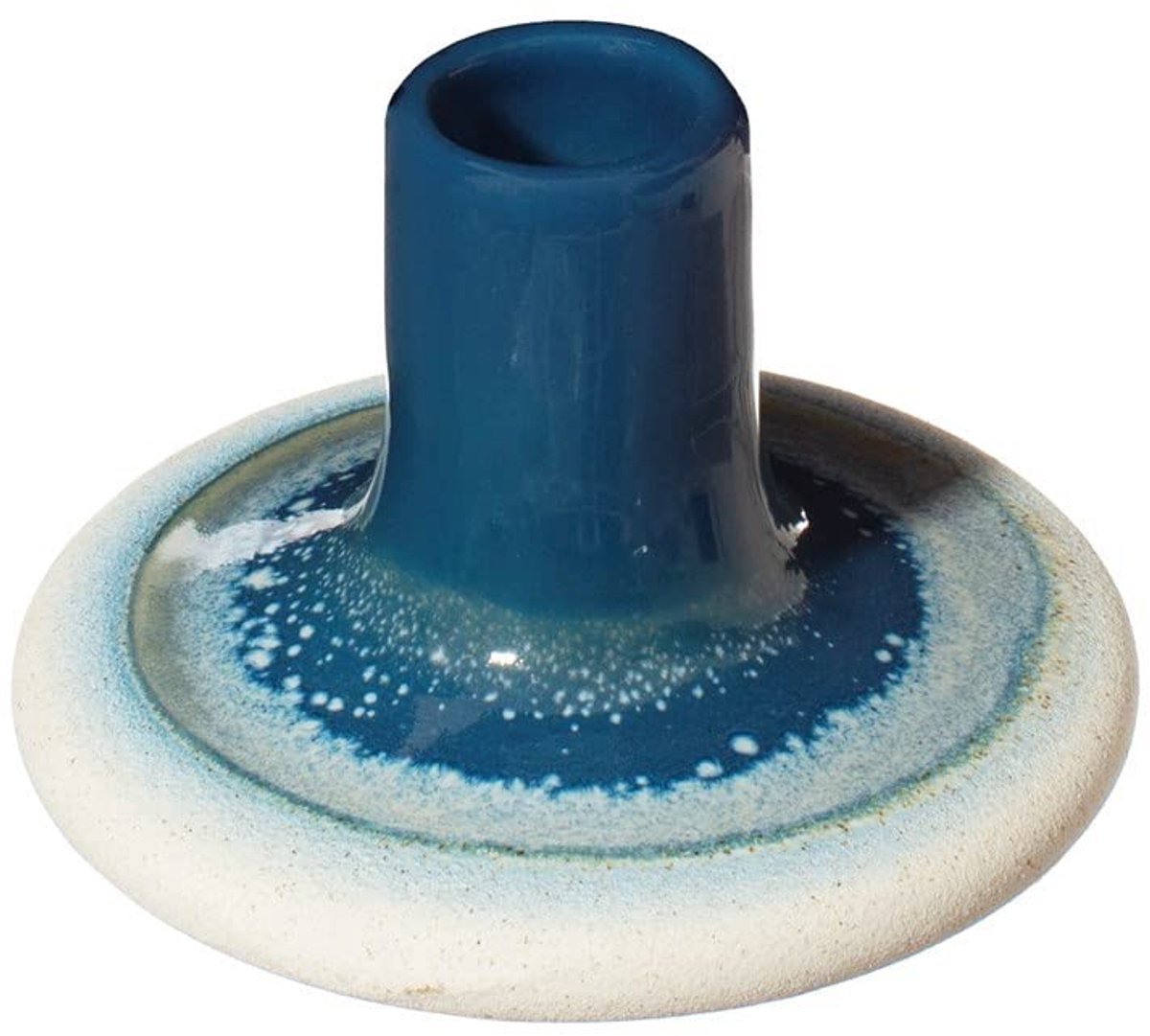 Sass & Belle Mojave Glaze kaarsenhouder, blauw