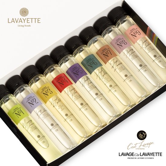 Wasparfum proefpakket van Lavayette
