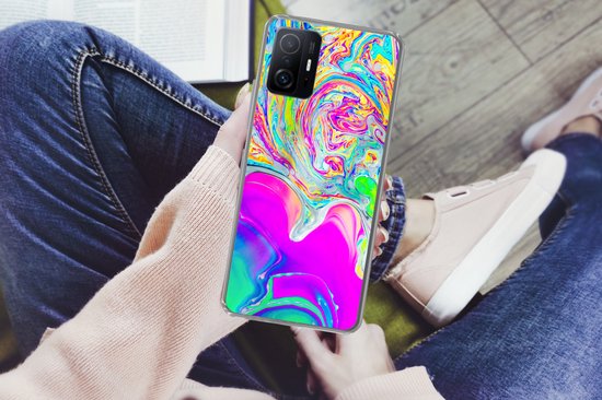Coque Xiaomi 11 Lite 5G NE - Art - Couleurs - Psychédélique - Coque de téléphone en Siliconen