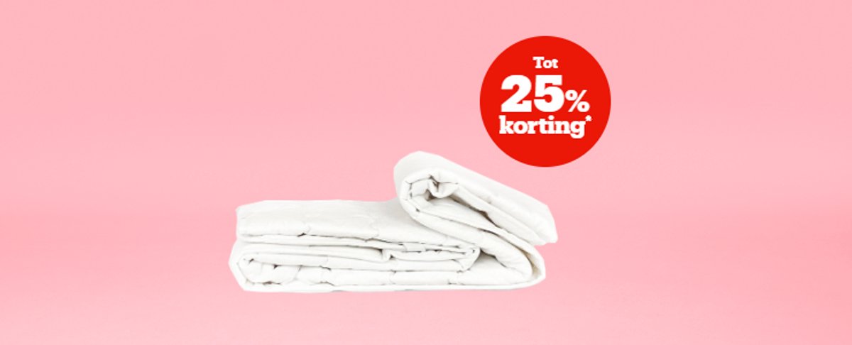 Tot 25% korting*