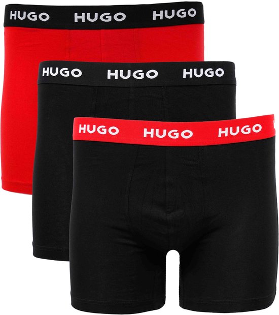 HUGO Hip Brief - Pacco Da 2 Boxer Uomo In Cotone Leggero - 4
