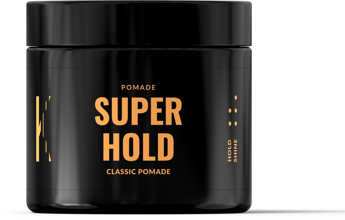 Kotsaf – Super Hold Pomade – Water-based styling – Medium hold & High shine – Voor alle haartypes – 150 ml