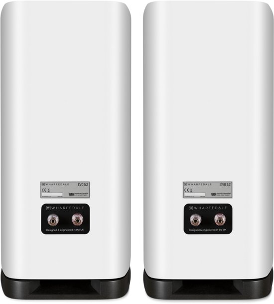 Wharfedale EVO 5.2 Boekenplank Speakers - Hifi Stereo Set - Passieve Speaker - 3-Weg Luidsprekers - Wit van Merkloos — afbeelding 3