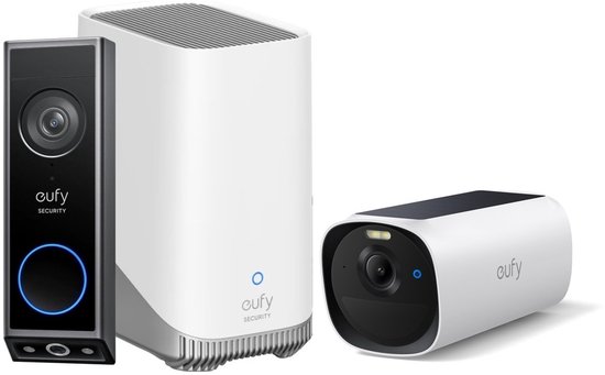 eufy Security Video Doorbell E340 + HomeBase 3 + eufycam E40 - eufy - €419,00