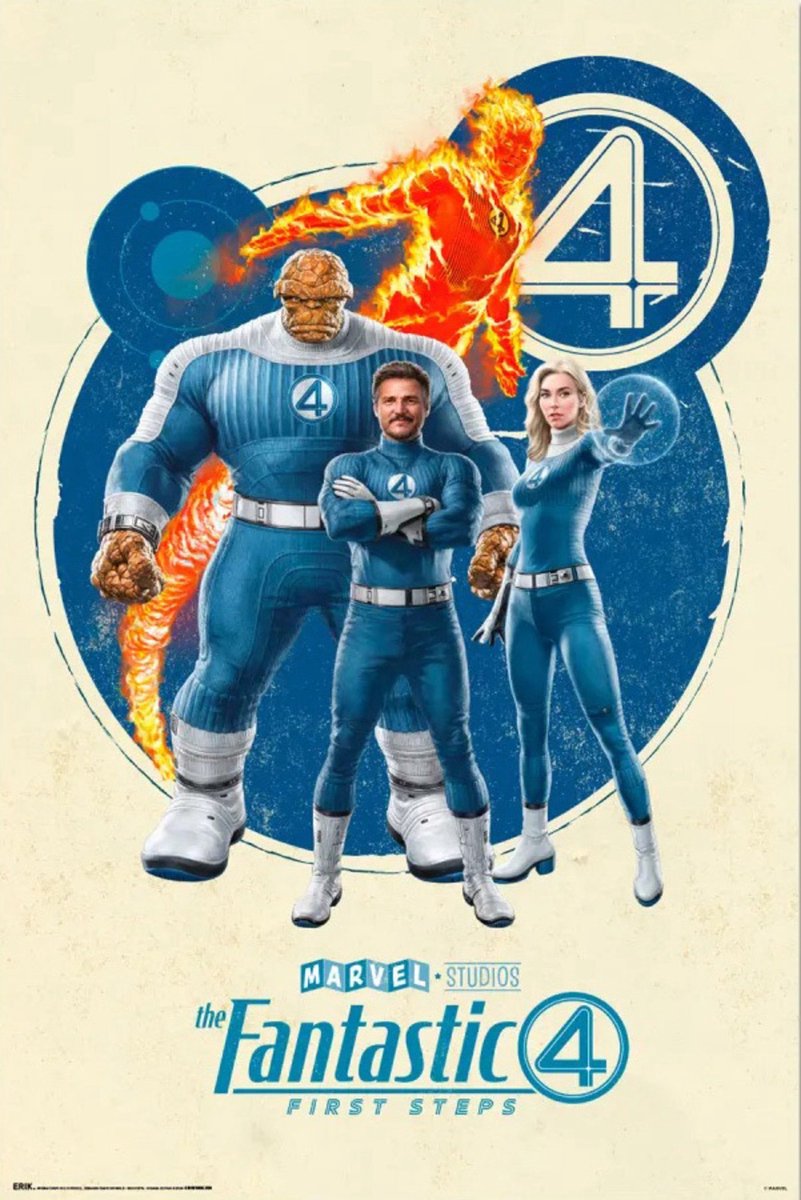 Grupo Erik Poster Marvel - The Fantastic Four 61x91,5cm Divers