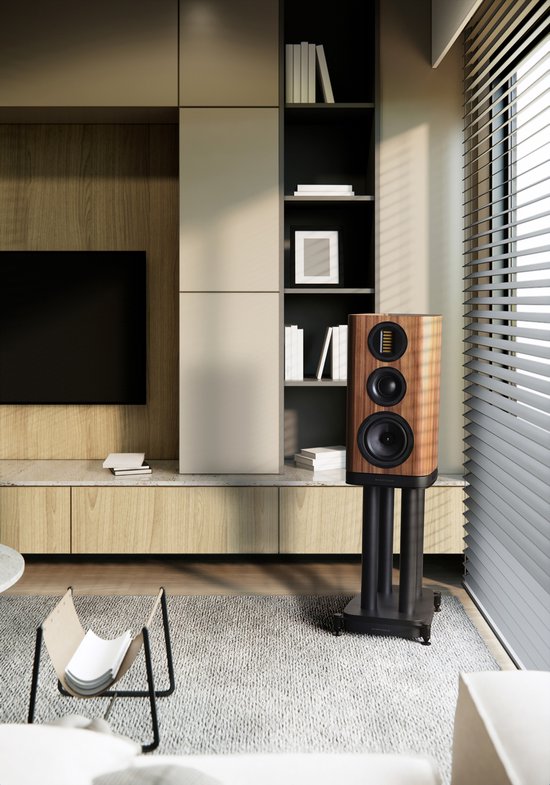 Wharfedale EVO 5.2 Boekenplank Speakers - Hifi Stereo Set - Passieve Speaker - 3-Weg Luidsprekers - Walnoot van Merkloos — afbeelding 5