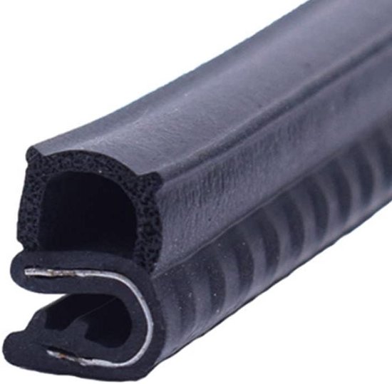 QUARKZMAN 4 stuks rubberen voetafdekkingen, L-vormige meubelhoekpads, pootdoppen, eindkappen, vloerbescherming, anti-slip hoek-ijzer voor planken, zwart