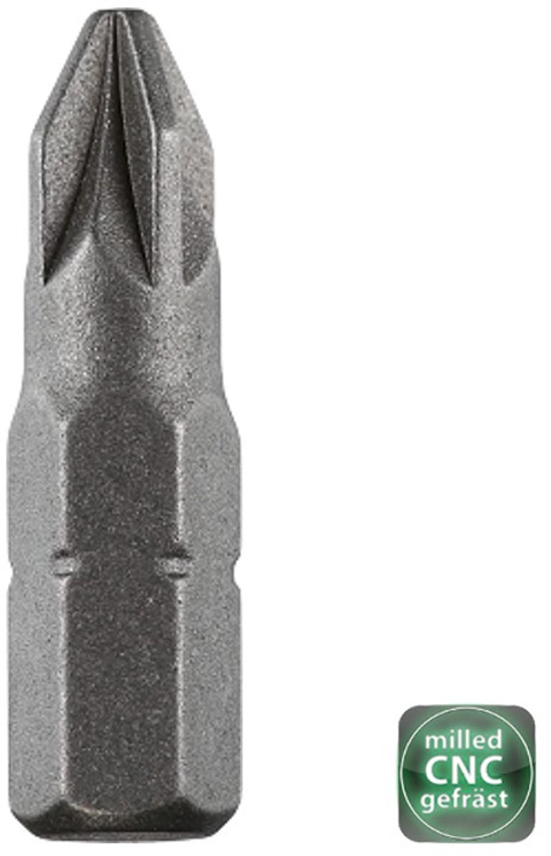 Cobit Schroefbits 1/4 inch Pozidrive PZ1 x 25 mm 10 stuks