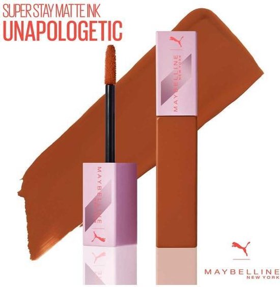 Maybelline Puma SuperStay Matte Ink Vloeibare Lipstick - 09 Unapologetic |  bol