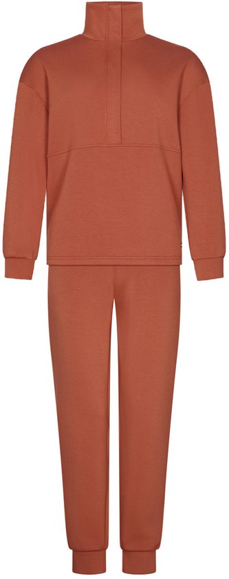 Pastunette Premium - Huispak - Eternal - Polyester/Viscose - Terra - Maat 42