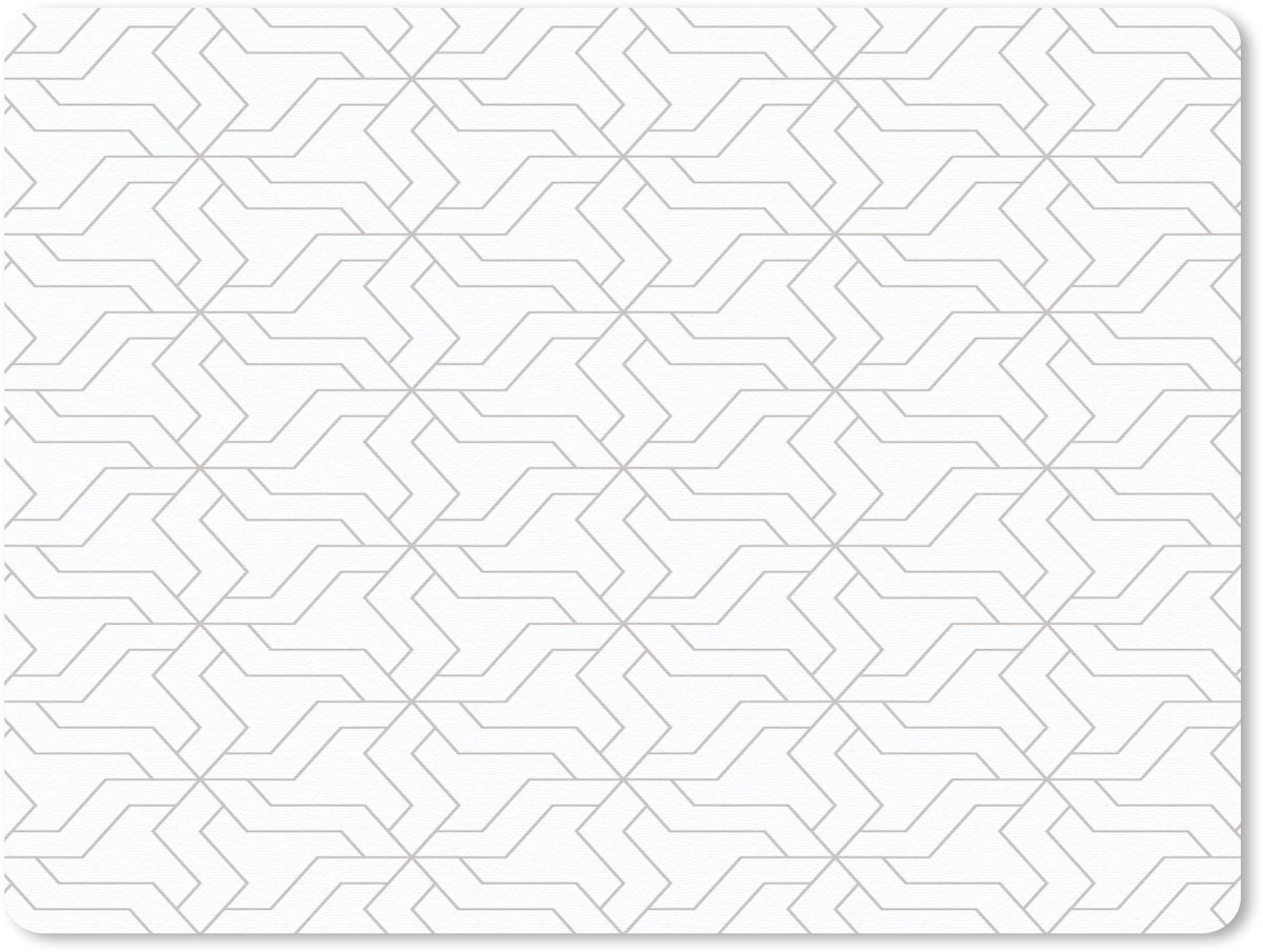 Muismat 23x19 cm - Mousepad Grafisch - Patroon - Modern - Muismatten
