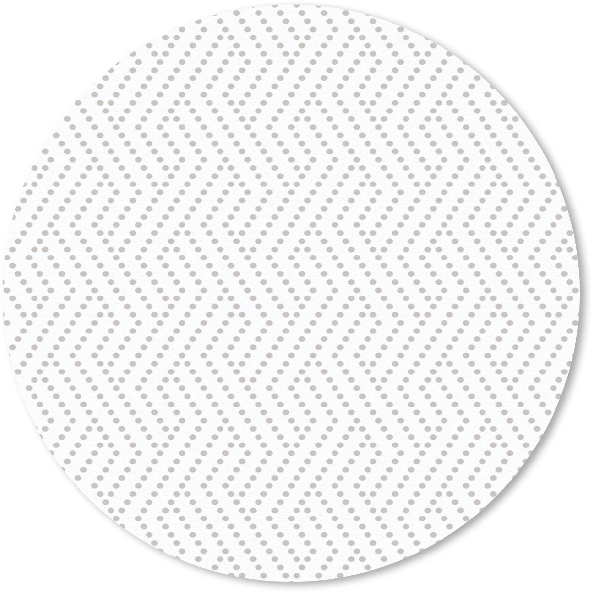Muismat rond 30x30 cm - Mousepad Grafisch - Patroon - Modern - Stippen - Ronde muismatten
