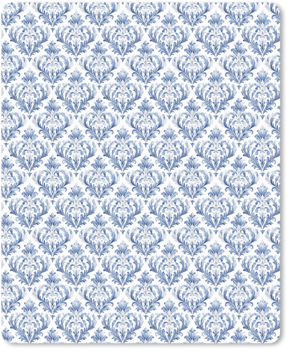 Muismat 19x23 cm - Mousepad Frans - Citroen - Royaal - Blauw - Wit - Muismatten