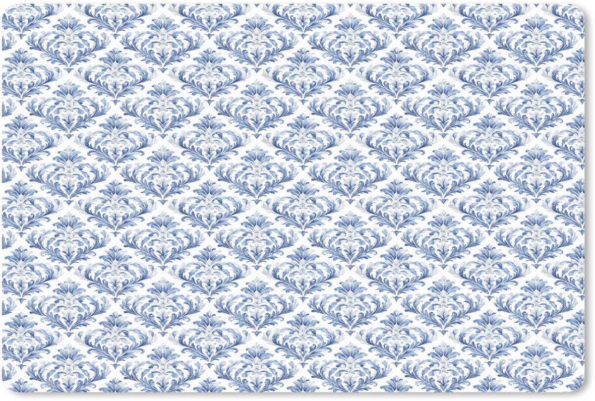 Muismat 27x18 cm - Mousepad Frans - Citroen - Royaal - Blauw - Wit - Muismatten