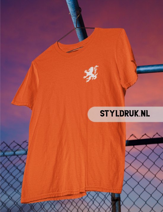 Foto: Netherlands oranje t shirt maat m met opschrift nederland