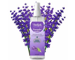 Lavendel bloemenwater (Lavandula angustifolia) – 100% natuurlijk - kalmeert - werkt tegen vet haar en huid 250ml