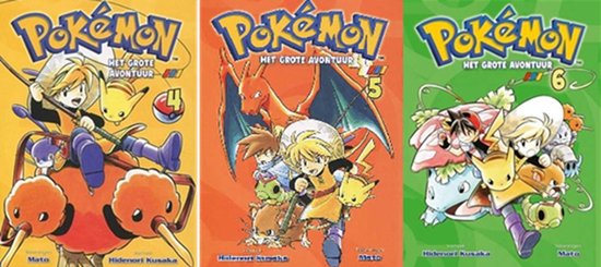 Pokemon - Het grote Avontuur - 3pack - 04-05-06