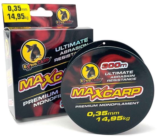 EXC MAX carp premium mono - 0.25mm - 8.4kg - 300m - Koperbruin - Karper Vislijn - Nylon Karper Lijn van Merkloos — afbeelding 2