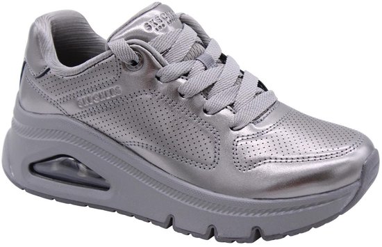 Baskets Skechers 177768 PEW Uno Icon Lustrous Air Gris Grijs métallisé