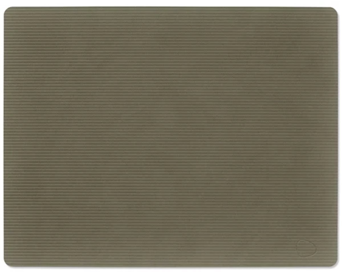 LIND DNA Corduroy placemat square 35x45cm army green