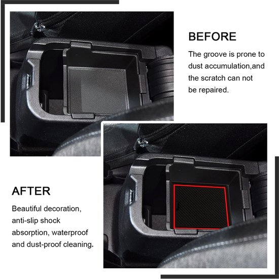 Parasole Auto Pieghevole YEE PIN Per VW Touran / Touran MK2 (2016-2023) - Protezione UV E Termica Per Parabrezza - 4