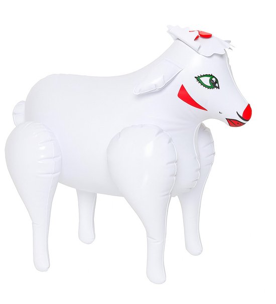Opblaasschaap - Opblaasbaar schaap - Vrijgezellenfeest