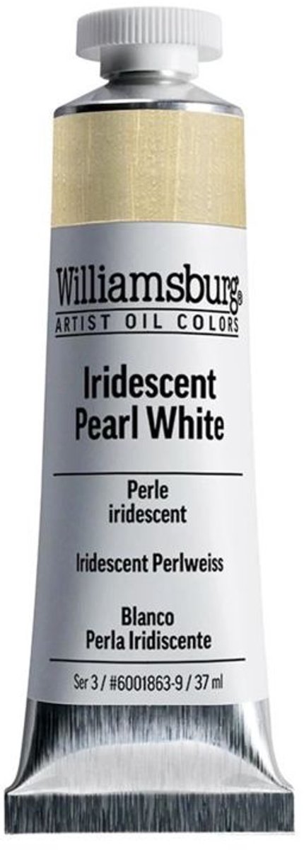 Williamsburg Olieverf Interference Iriserend Parelwit Tube 37 ml