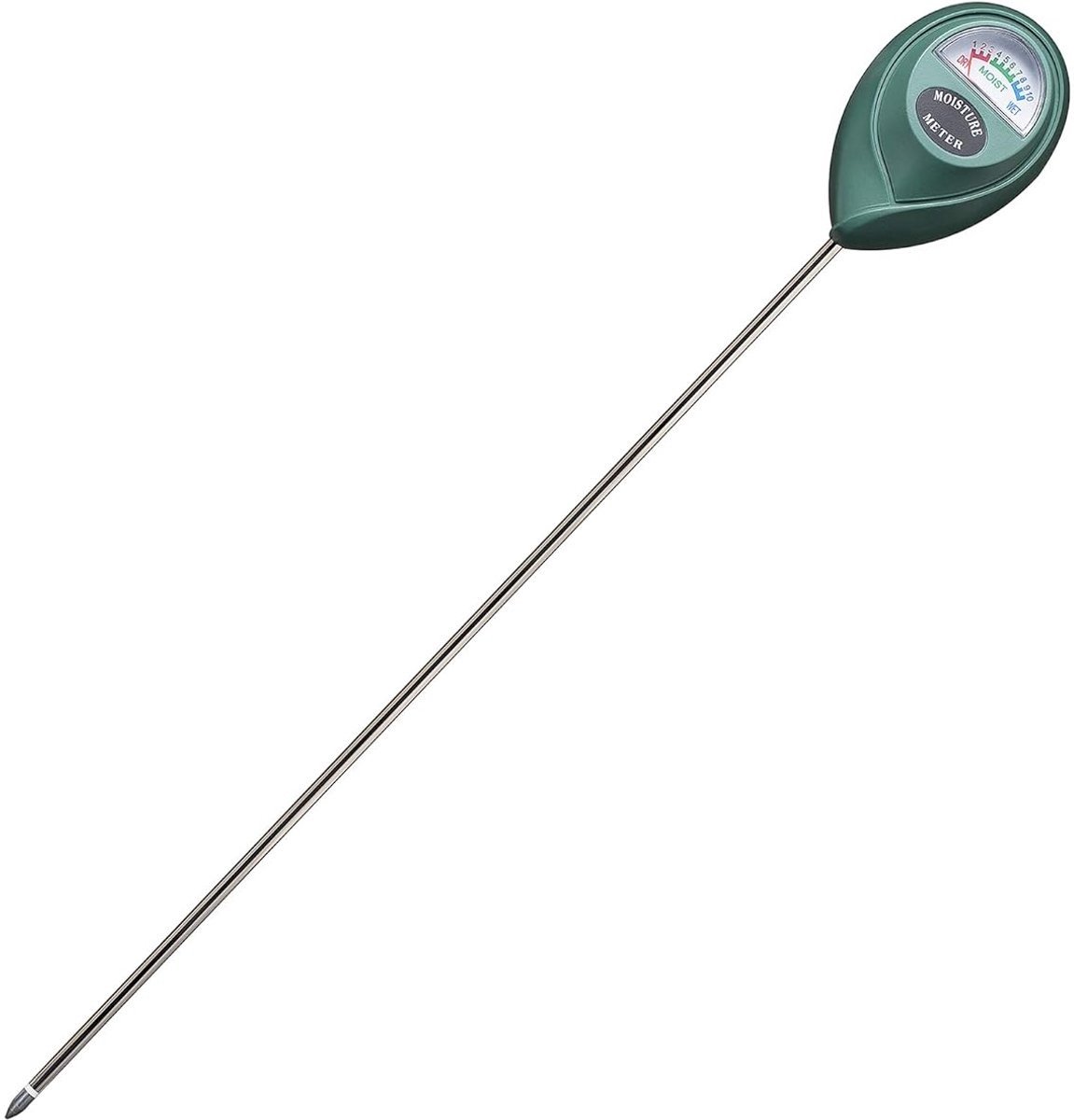 WNHB® Bodemvochtmeter - hygrometer met lange sonde - voor potplanten en tuinieren binnen en buiten