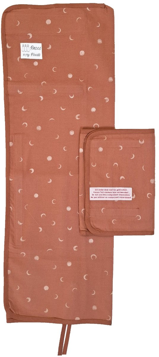 Pacco piccolo (4-7kg), terra met maan print
