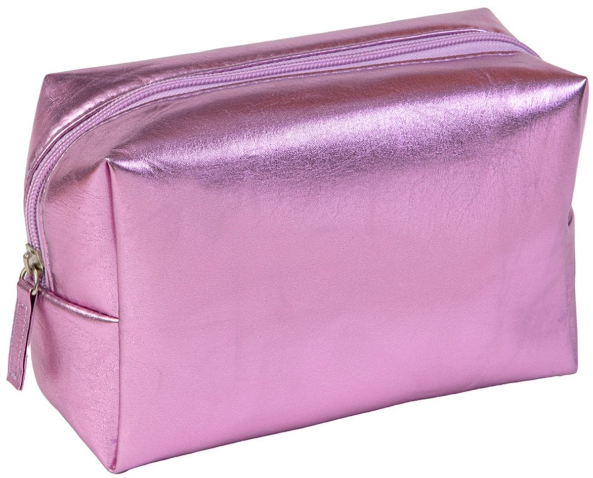 Royal Cosmetics | Makeup Tas Groot - Metallic Pink