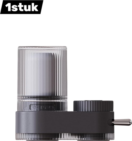 1 pièce - Robinet purificateur d'eau - Cuisine - Filtre à eau du robinet - Anti-éclaboussures - Purificateur d'eau du robinet - Lavable - Céramique - Grijs