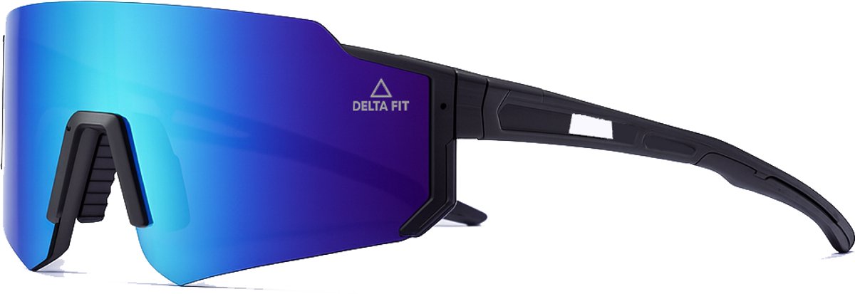 Delta Fit - Hardloop zonnebril Zwart- UV-bescherming - Inclusief case