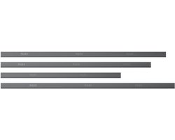 Raamwisser rubber 45 cm | Zacht | 5 stuks