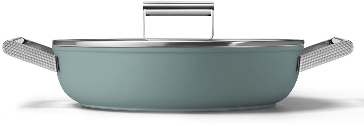 SMEG DPF2812EGM Hapjespan - Jaren 50 - Emerald Green