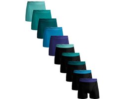 Muchachomalo Heren Boxershorts - 10 Pack - Maat M - 95% Katoen - Mannen Onderbroeken